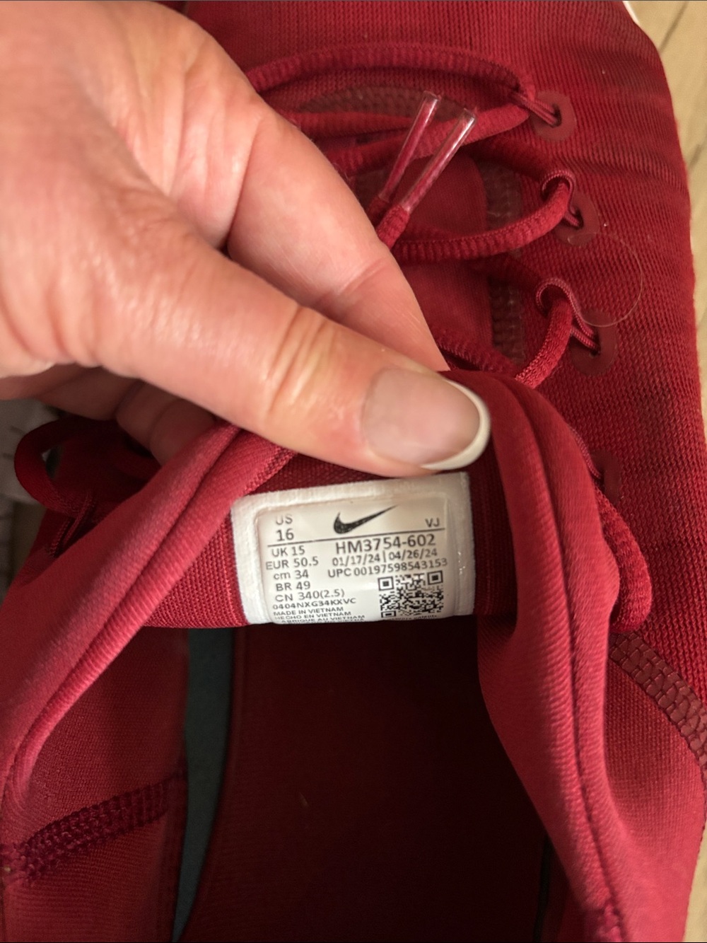 Arkansas Razorback team issued Nikes - Picture 3 of 3